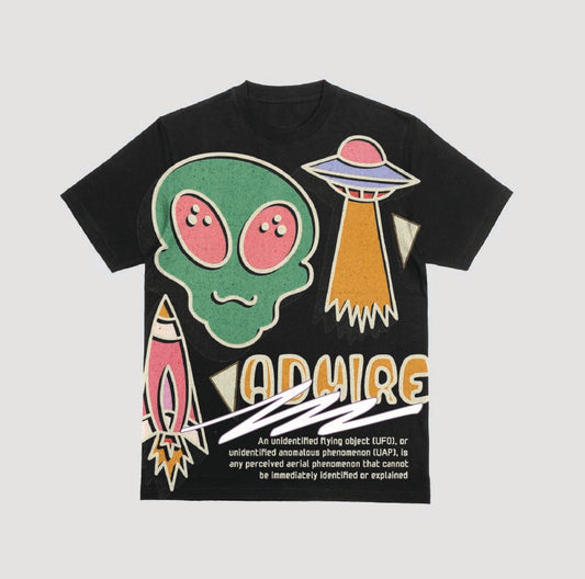 "UFO" HEAVY COTTON TEE